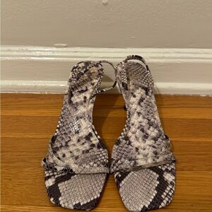 Vince Camuto Snakeskin Heels